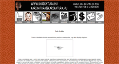 Desktop Screenshot of karikatura.hu