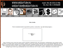Tablet Screenshot of karikatura.hu